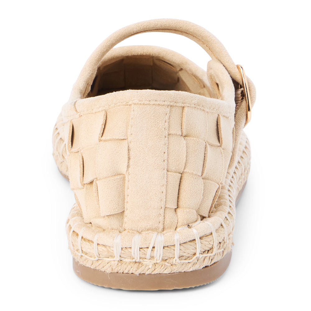Matisse Footwear Meg mary jane flat Natural Weave