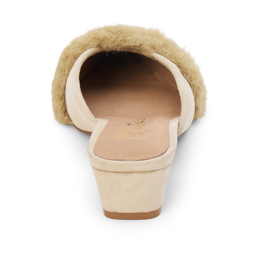 Matisse Footwear Kellan heeled mule Natural Suede