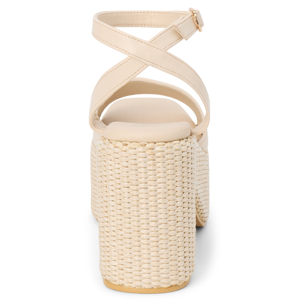 Matisse Footwear Arden platform sandal Ivory