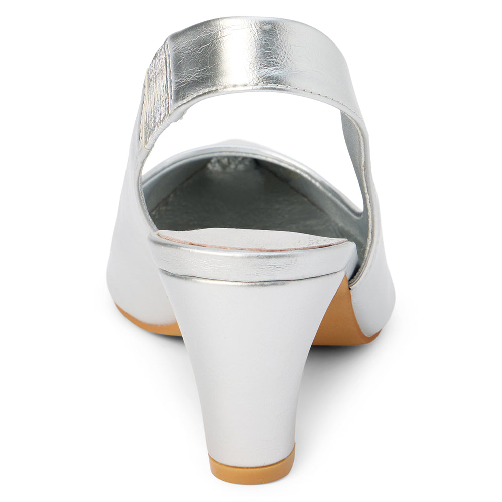 Matisse Footwear Leona slingback heel Silver