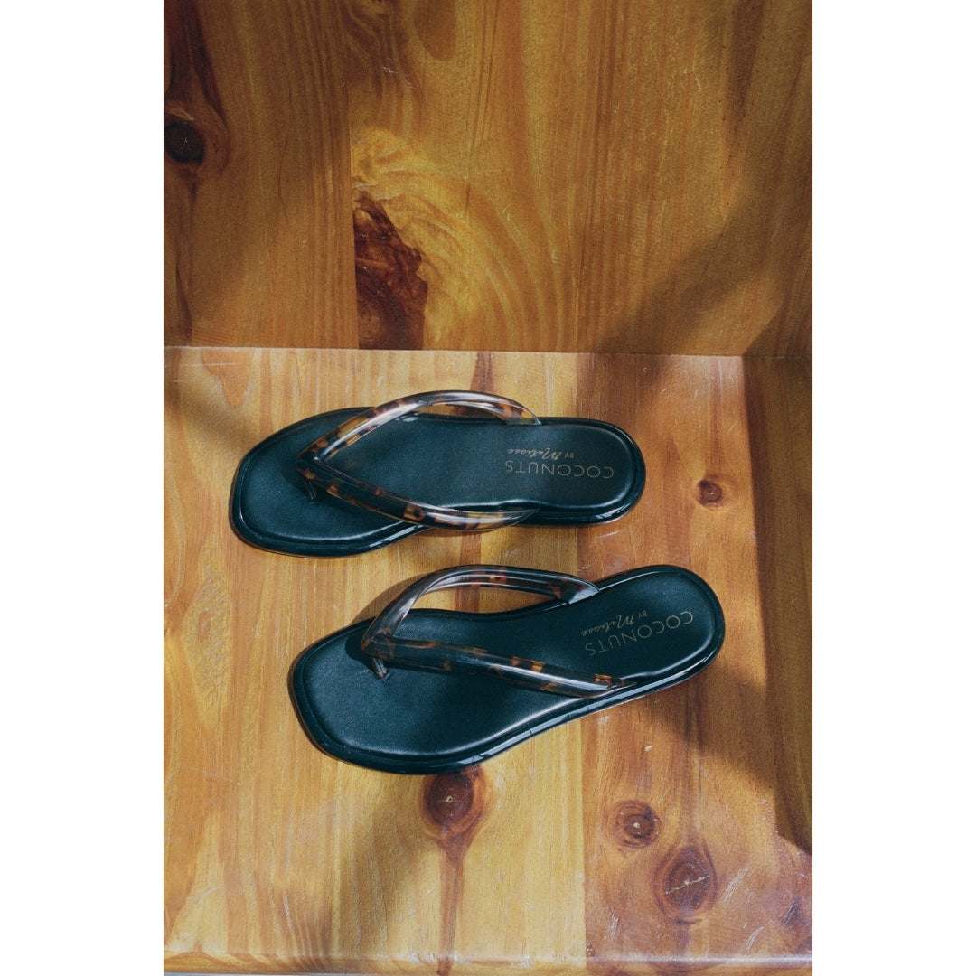 Matisse Footwear Mermaid flip flop sandal Tortoise