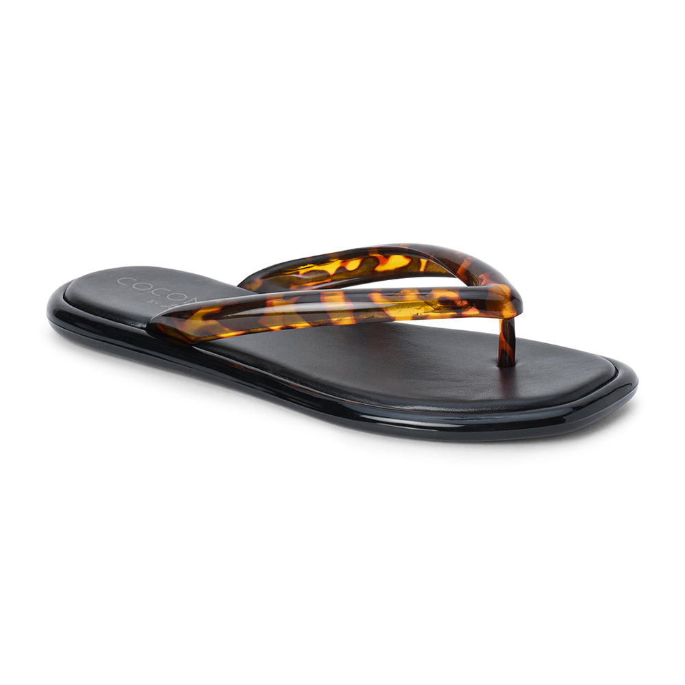 Matisse Footwear Mermaid flip flop sandal Tortoise