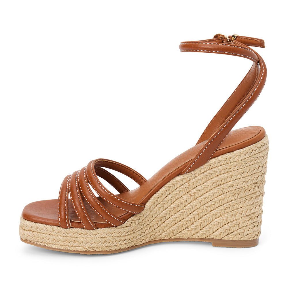 Matisse Footwear Sunnie wedge sandal Cognac