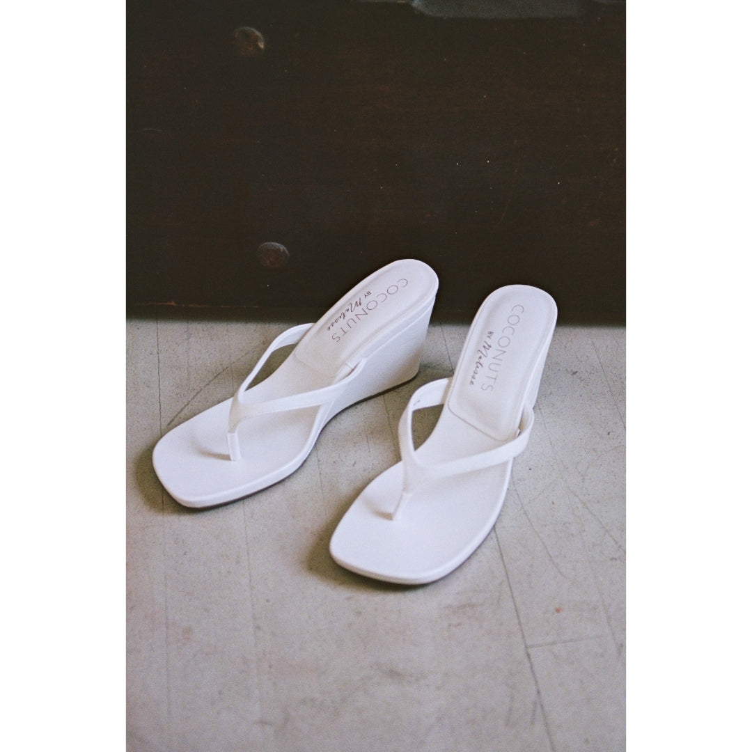 Matisse Footwear Murphy wedge sandal White