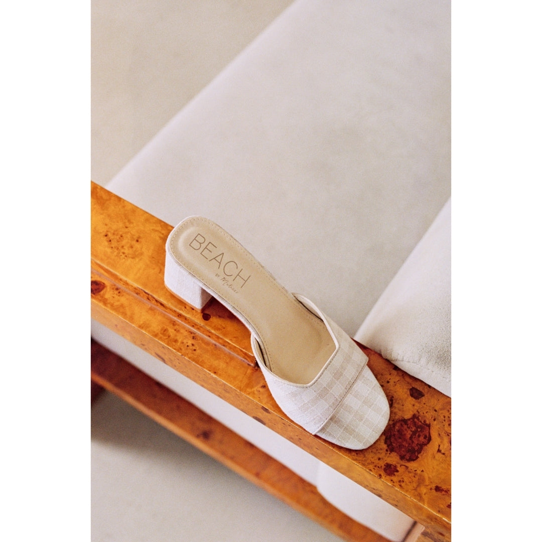 Matisse Footwear Birdie heeled sandal Natural Check