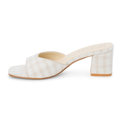 Matisse Footwear Birdie heeled sandal Natural Check