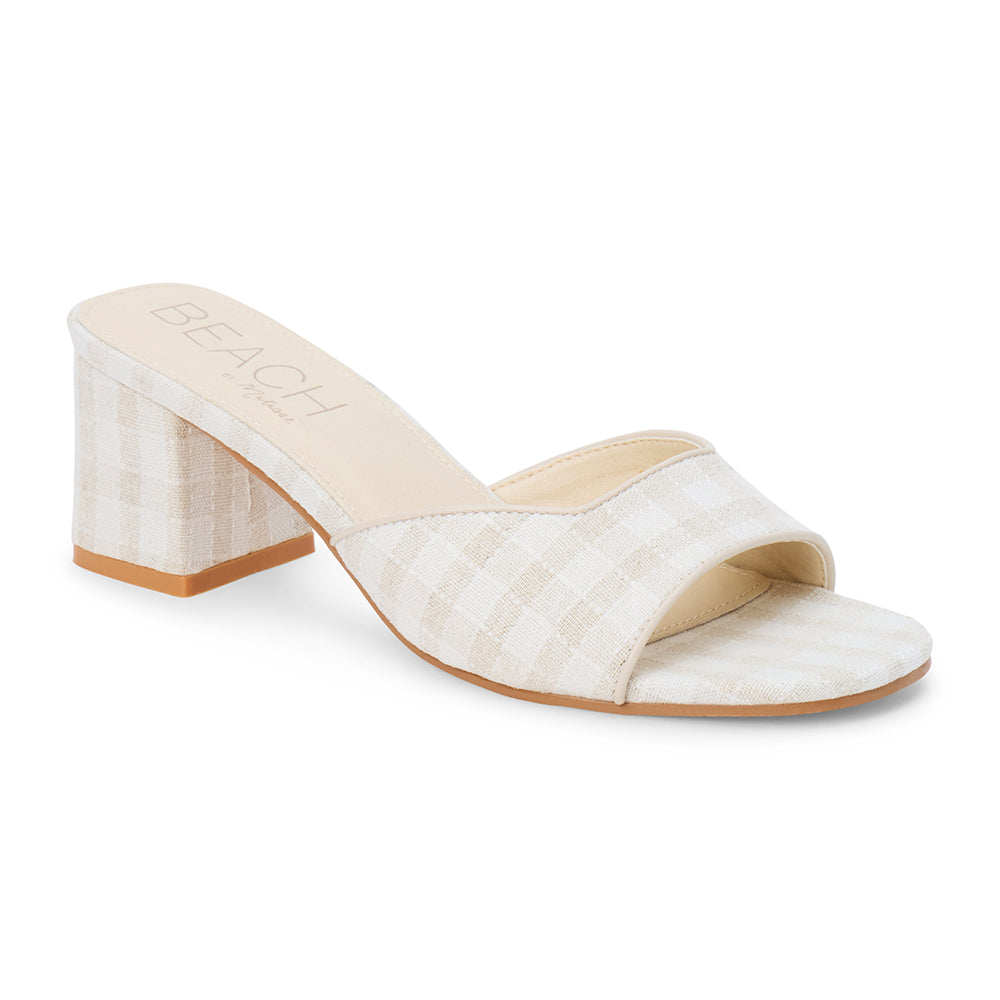 Matisse Footwear Birdie heeled sandal Natural Check
