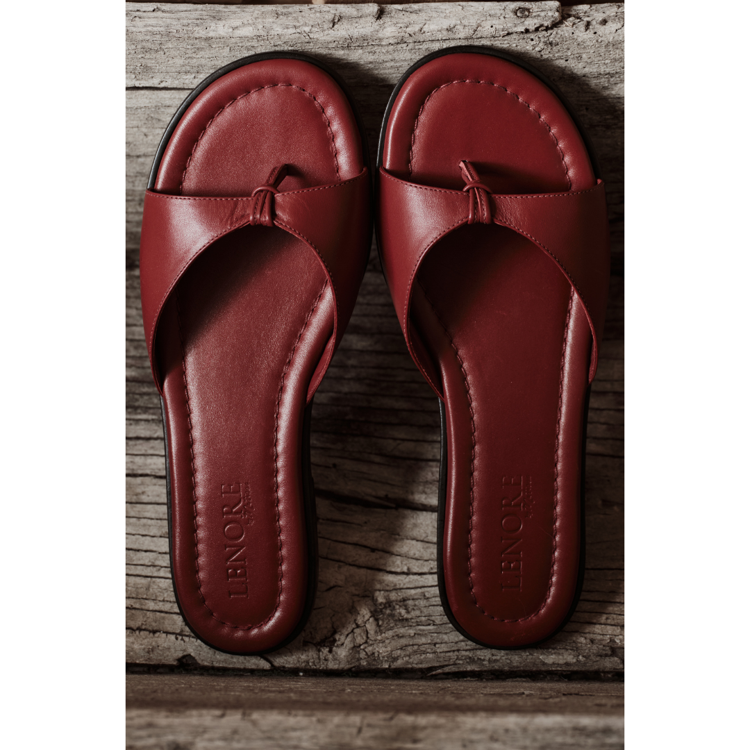 Matisse Footwear Bain thong sandal Cherry