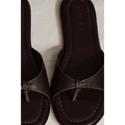 Matisse Footwear Bain thong sandal Chocolate