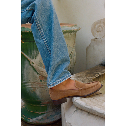 Matisse Footwear Steven penny loafer Bourbon
