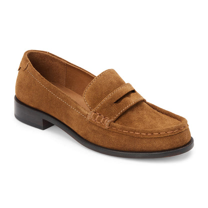 Matisse Footwear Steven penny loafer Bourbon