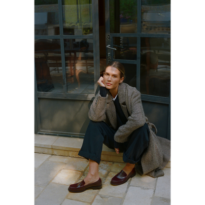 Matisse Footwear Steven penny loafer Burgundy