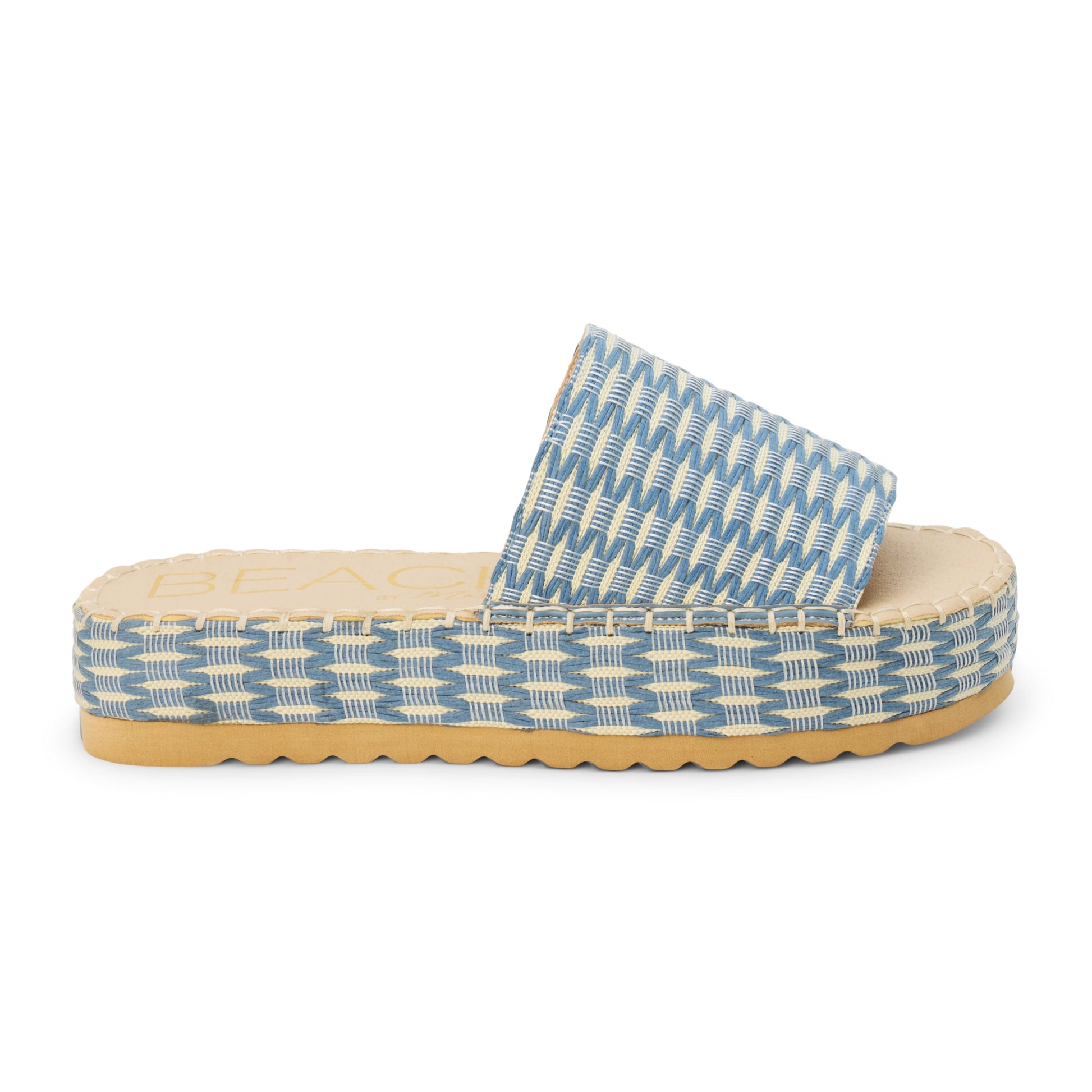 Matisse Footwear Del mar platform sandal Indigo Multi