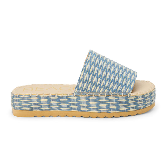 Matisse Footwear Del mar platform sandal Indigo Multi