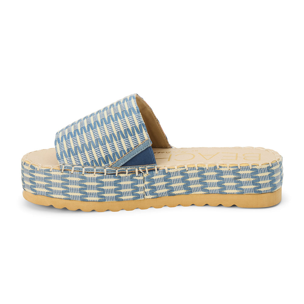 Matisse Footwear Del mar platform sandal Indigo Multi