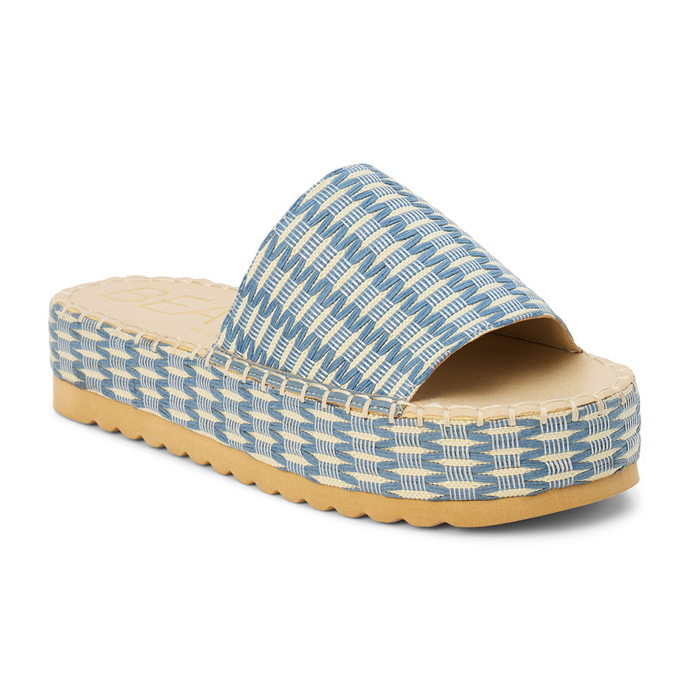Matisse Footwear Del mar platform sandal Indigo Multi