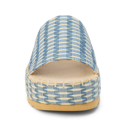 Matisse Footwear Del mar platform sandal Indigo Multi