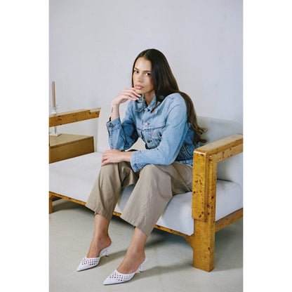 Matisse Footwear Tia heeled mule White