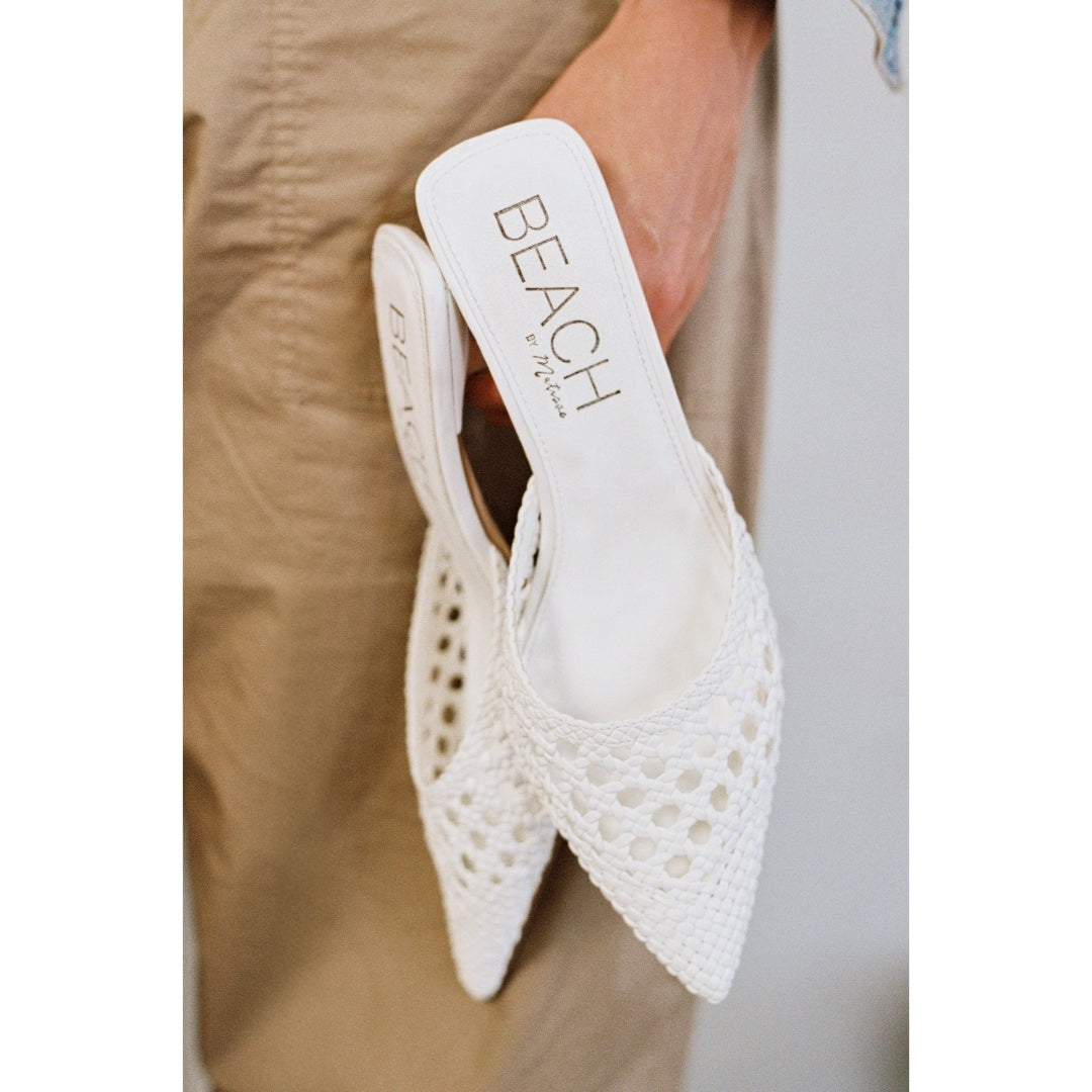 Matisse Footwear Tia heeled mule White