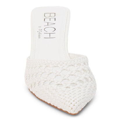 Matisse Footwear Tia heeled mule White