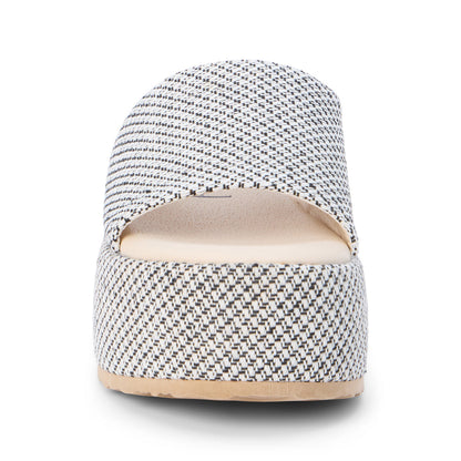 Matisse Footwear Pismo platform sandal White/Black
