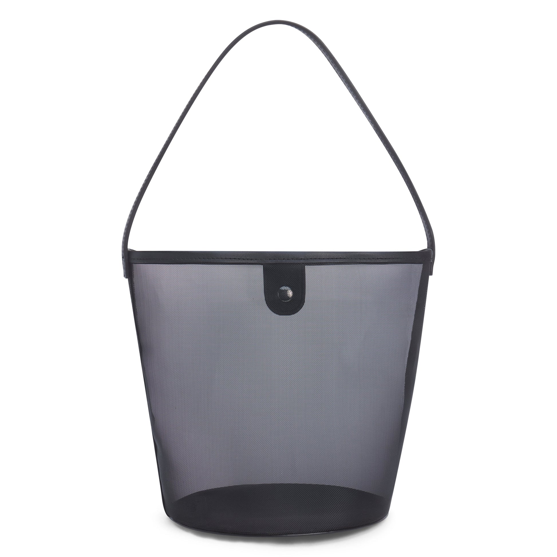 Matisse Footwear Vancouver mesh bucket bag Black