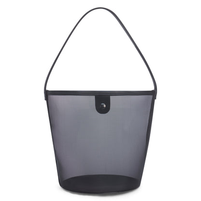 Matisse Footwear Vancouver mesh bucket bag Black