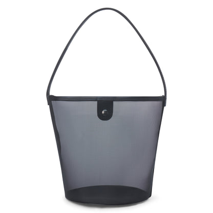 Matisse Footwear Vancouver mesh bucket bag Black