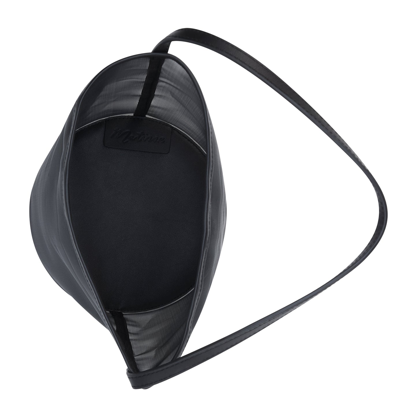 Matisse Footwear Vancouver mesh bucket bag Black