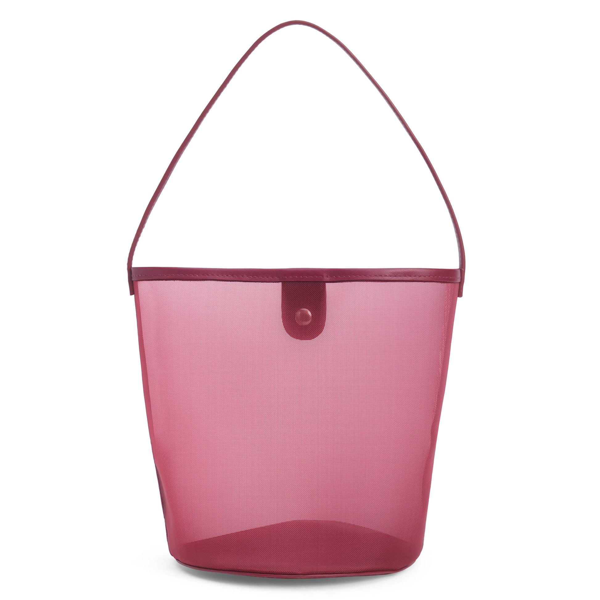 Matisse Footwear Vancouver mesh bucket bag Wine