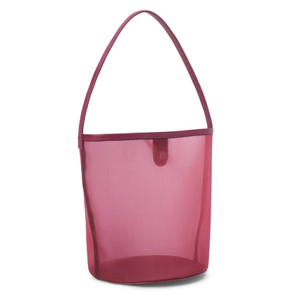 Matisse Footwear Vancouver mesh bucket bag Wine