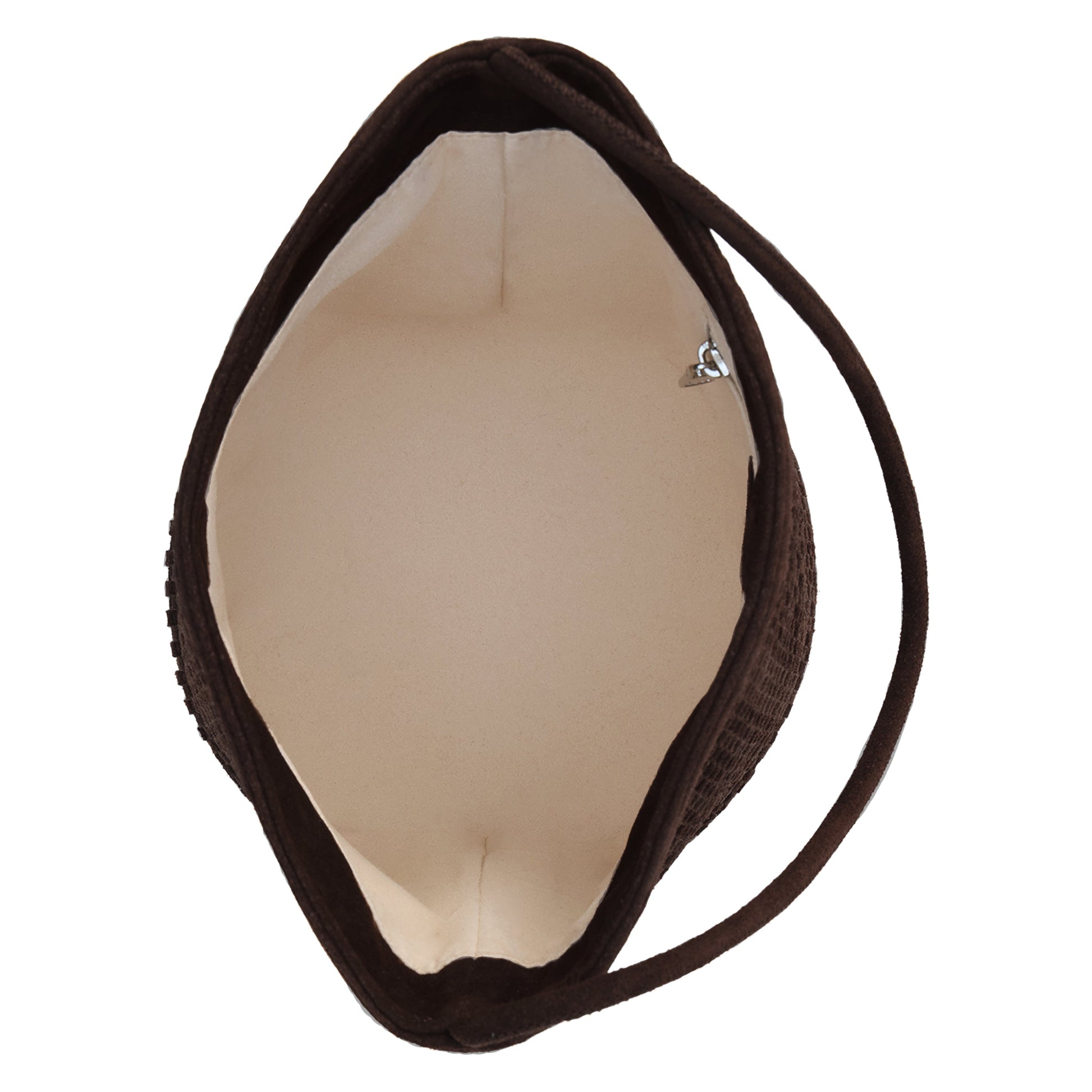 Matisse Footwear Vancouver woven bucket bag Chocolate