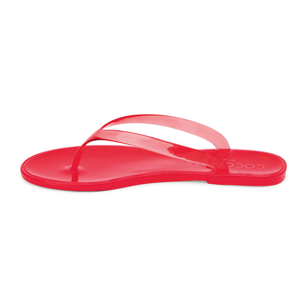Matisse Footwear Olsen flip flop sandal Cherry Red