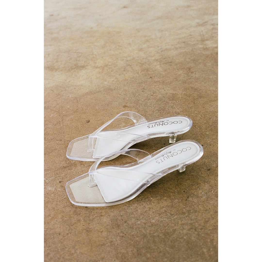 Matisse Footwear Margo jelly sandal Clear