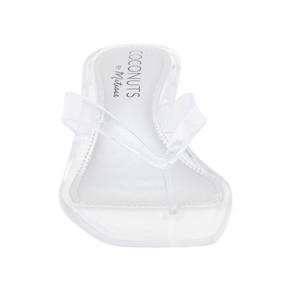 Matisse Footwear Margo jelly sandal Clear
