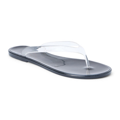 Matisse Footwear Olsen flip flop sandal Clear/Black