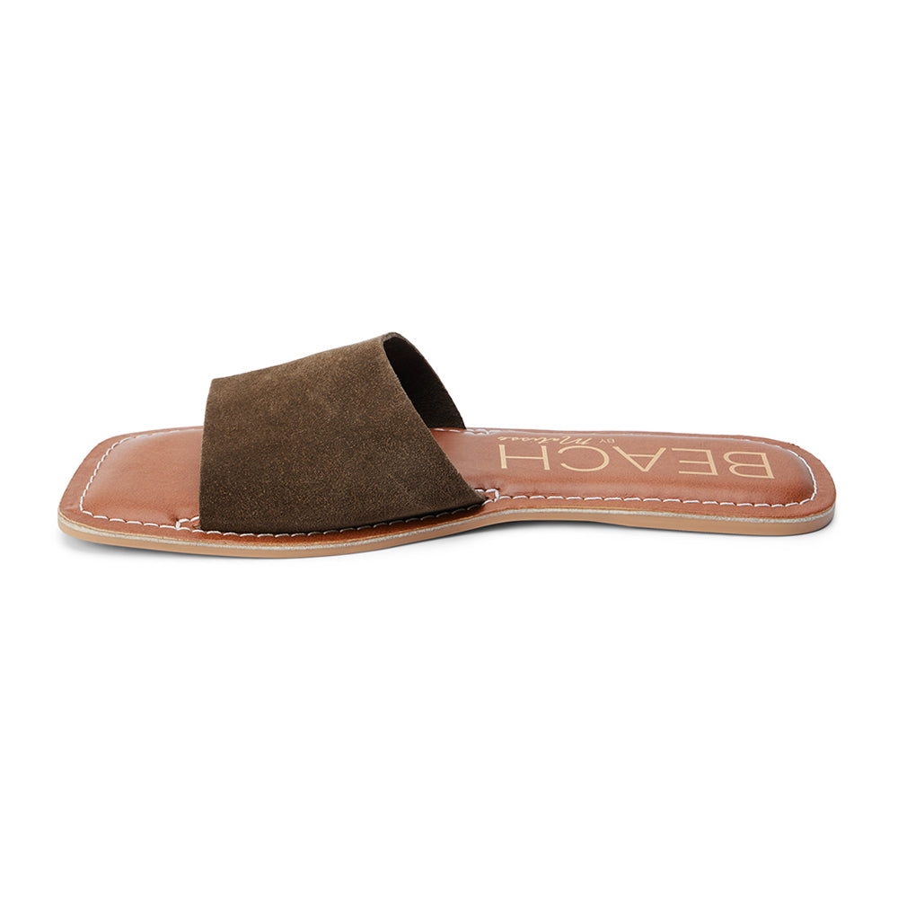 Matisse Footwear Bali slide sandal Dark Brown