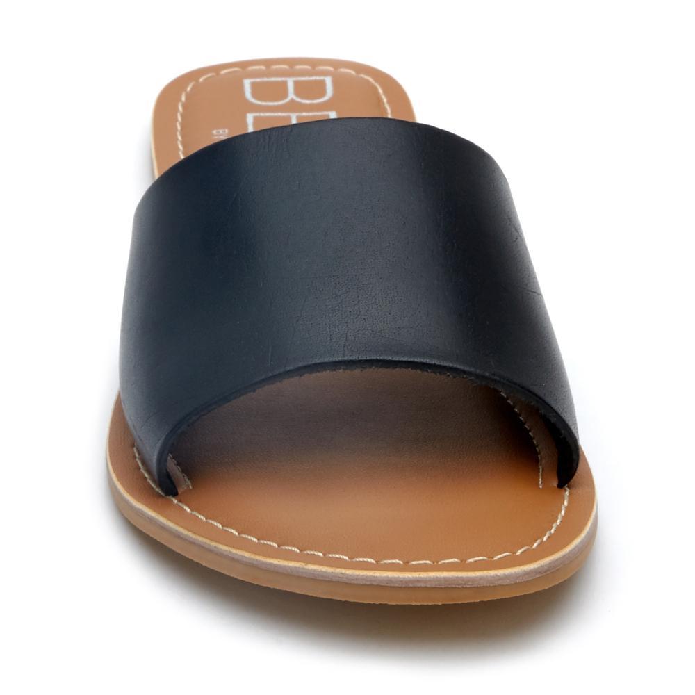 Matisse Footwear Cabana slide sandal Black Leather