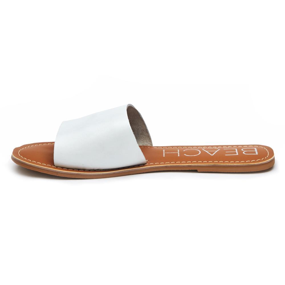 Matisse Footwear Cabana slide sandal White Leather