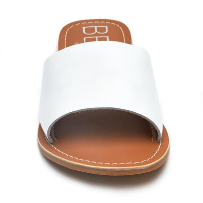 Matisse Footwear Cabana slide sandal White Leather