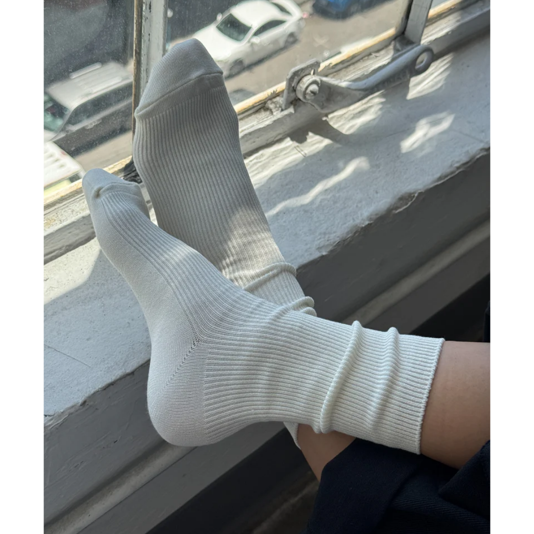 Matisse Footwear Le bon shoppe crisp step socks White