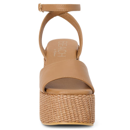 Matisse Footwear Arden platform sandal Cognac