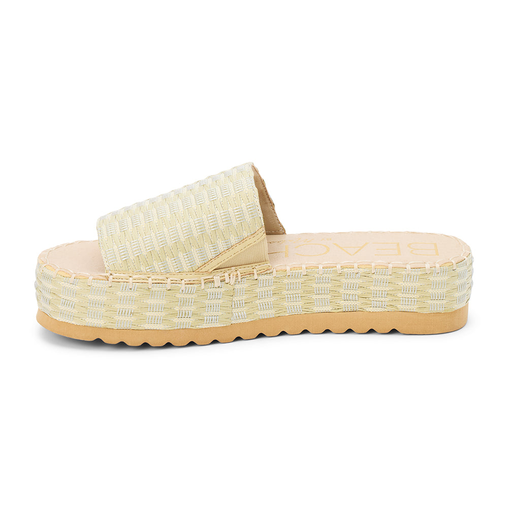 Matisse Footwear Del mar platform sandal Pistachio Multi