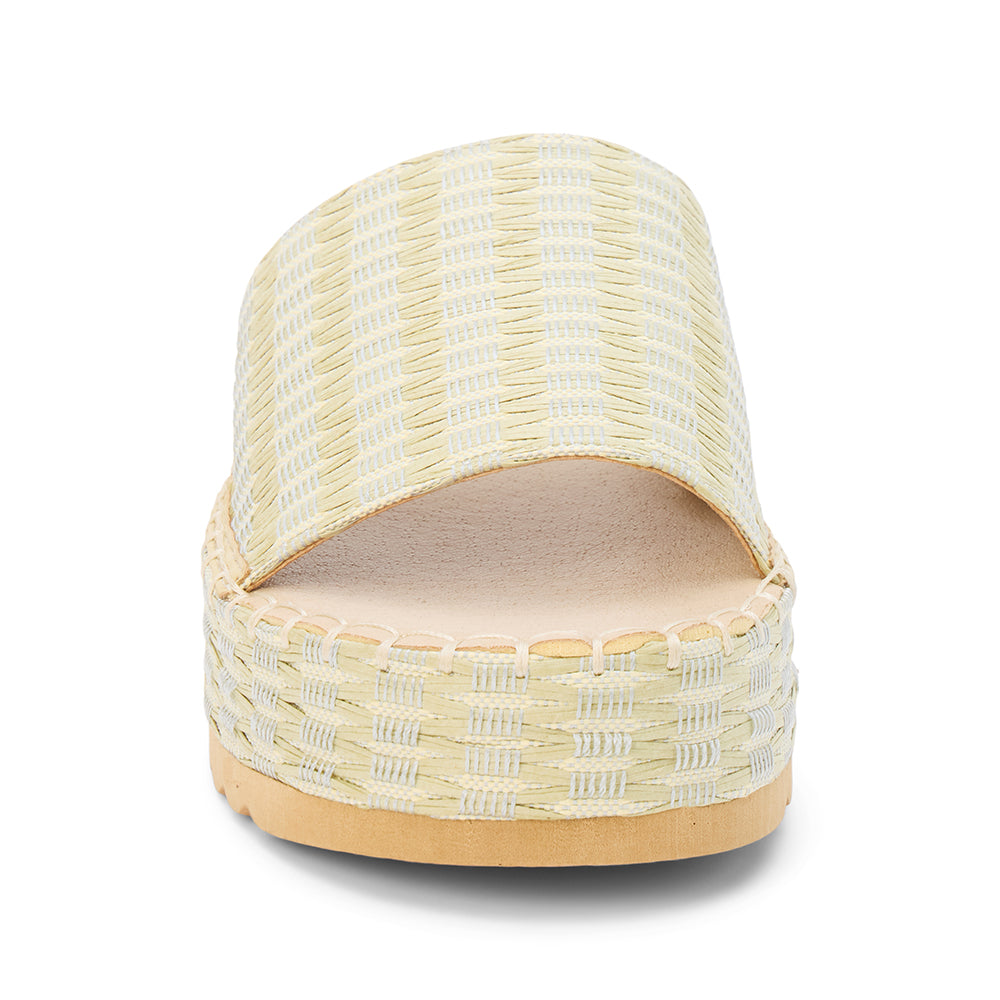 Matisse Footwear Del mar platform sandal Pistachio Multi