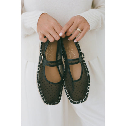 Matisse Footwear Meg mary jane flat Black Dot