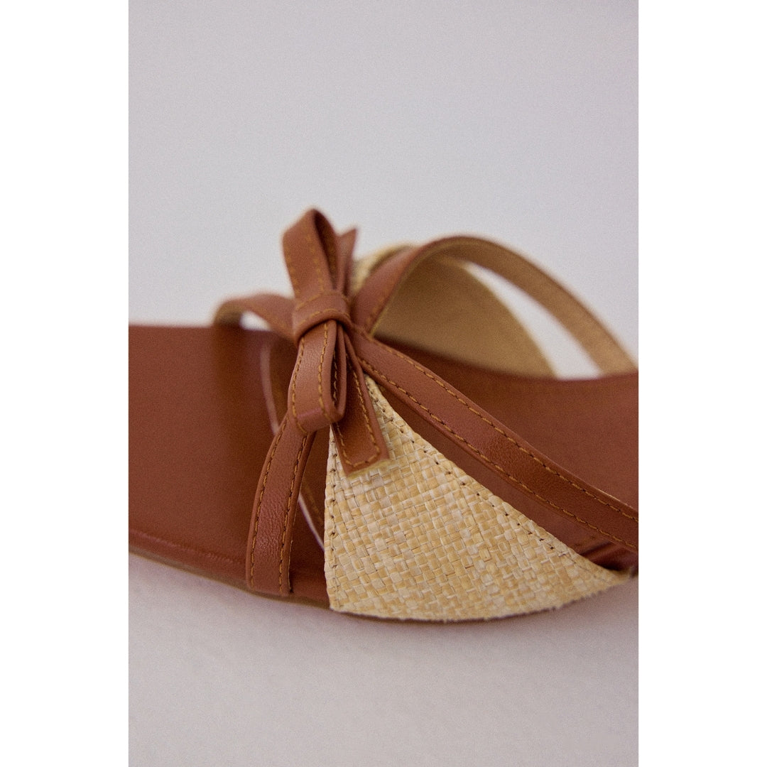 Matisse Footwear Porter heeled sandal Cognac