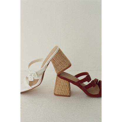 Matisse Footwear Luau heeled sandal Cognac