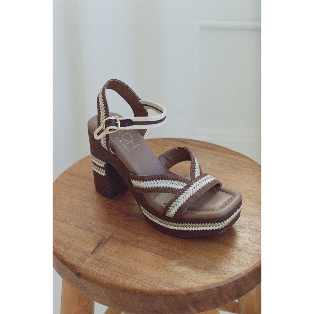 Matisse Footwear Adelaide platform heel Chocolate
