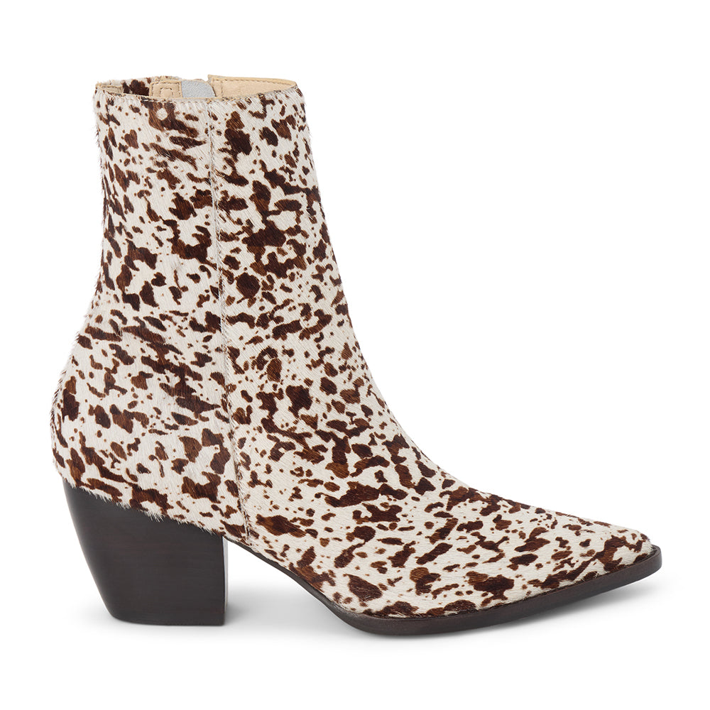 Matisse Footwear Caty ankle boot White/Brown Cow Hair