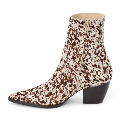 Matisse Footwear Caty ankle boot White/Brown Cow Hair